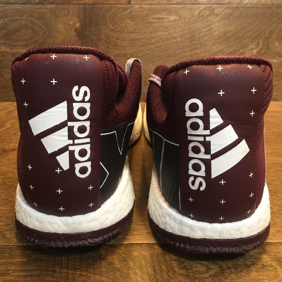 NEW Adidas Boost Harden Vol 3 Maroon Shoes Sz 14.5 - Picture 9 of 16